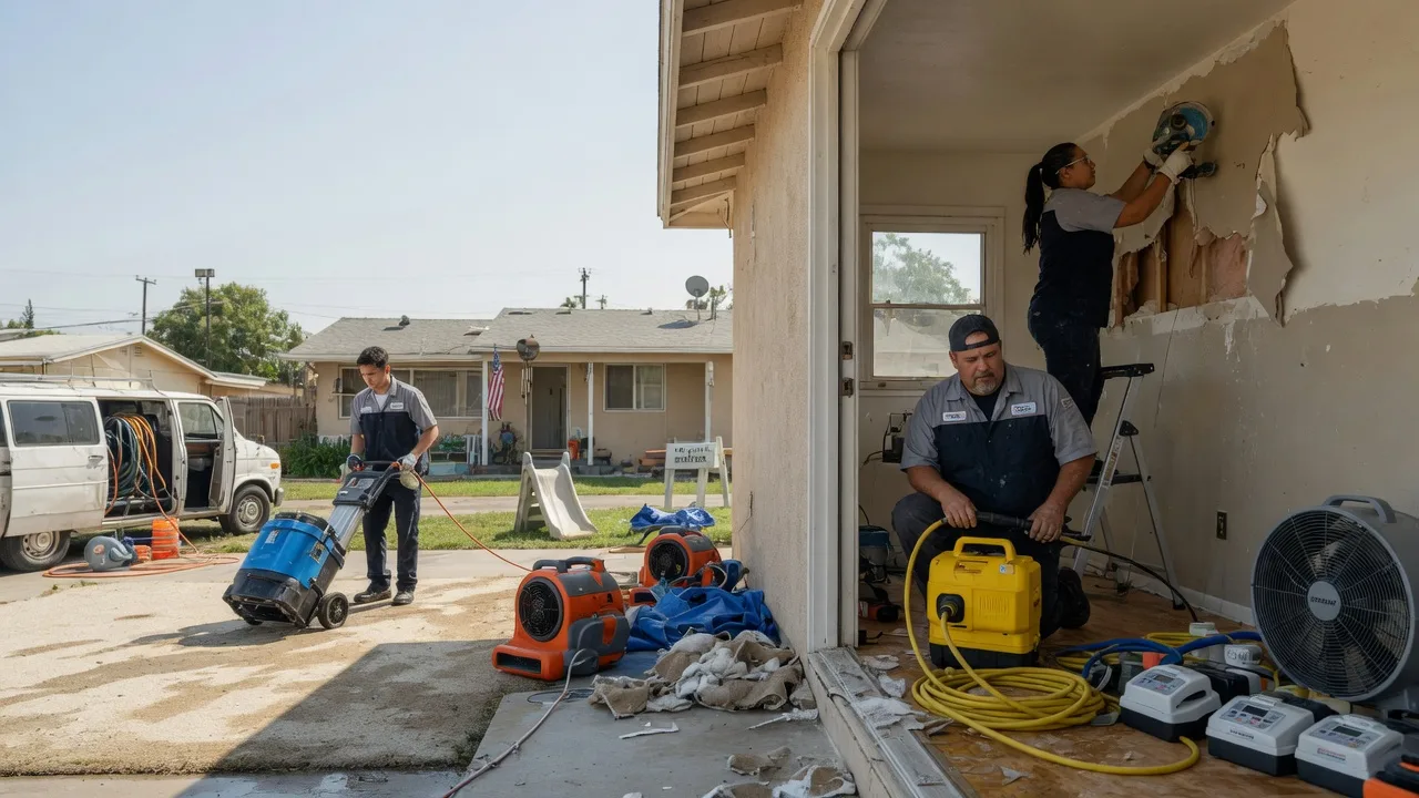 Water Damage Restoration in Bidwell, OH near me